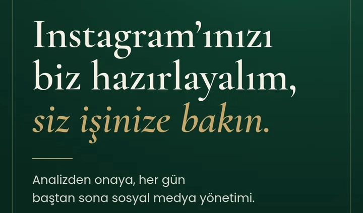 Pakize Hanım Sosyal Medya Yönetimi: Instagram’ınızı biz hazırlayalım, siz işinize bakın.